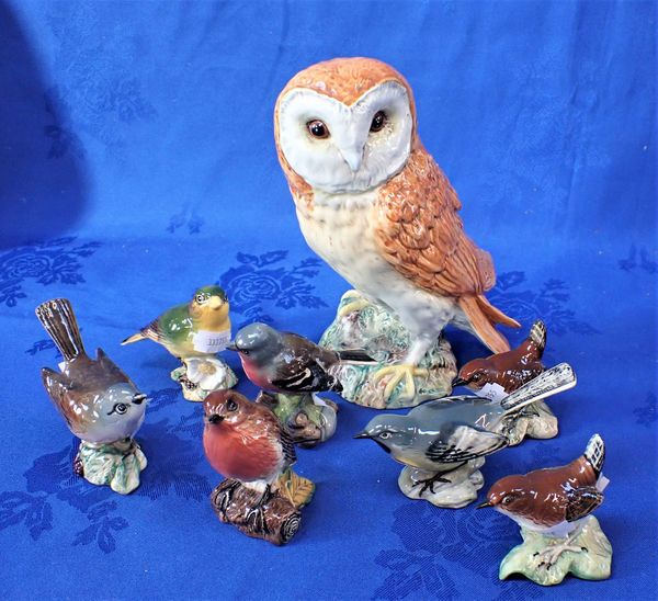 A COLLECTION OF BESWICK BIRDS