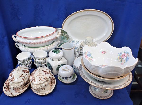 A COLLECTION OF ENGLISH CERAMICS