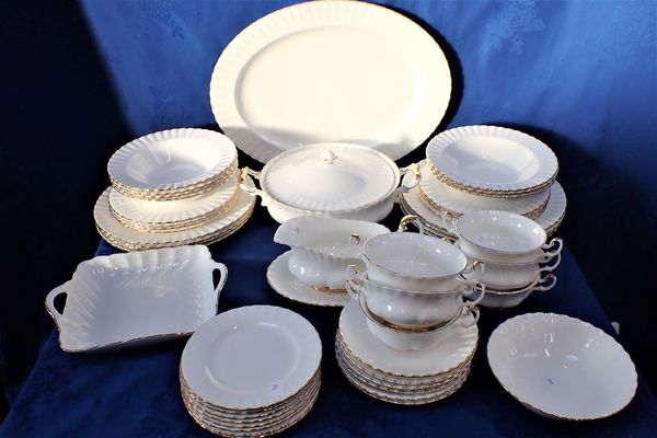 A ROYAL ALBERT 'VAL D'OR'  PART DINNER SERVICE