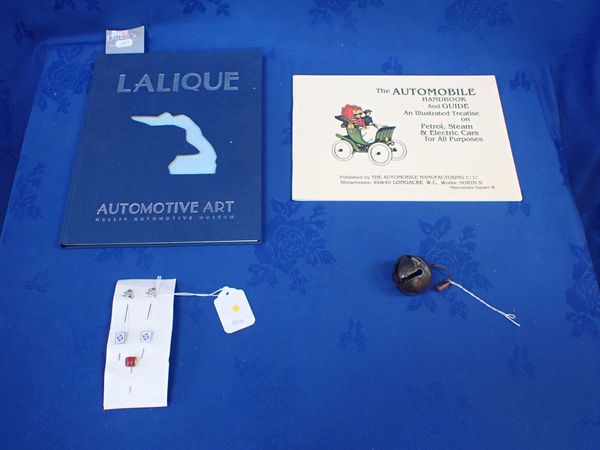 A LALIQUE 'AUTOMOTIVE ART' BOOK