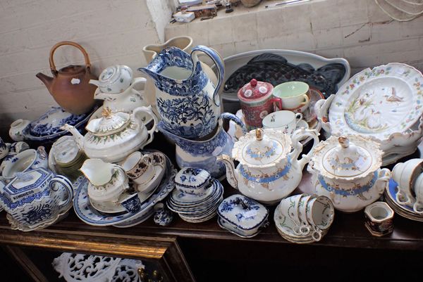 A COLLECTION OF ENGLISH AND CONTINENTAL CERAMICS