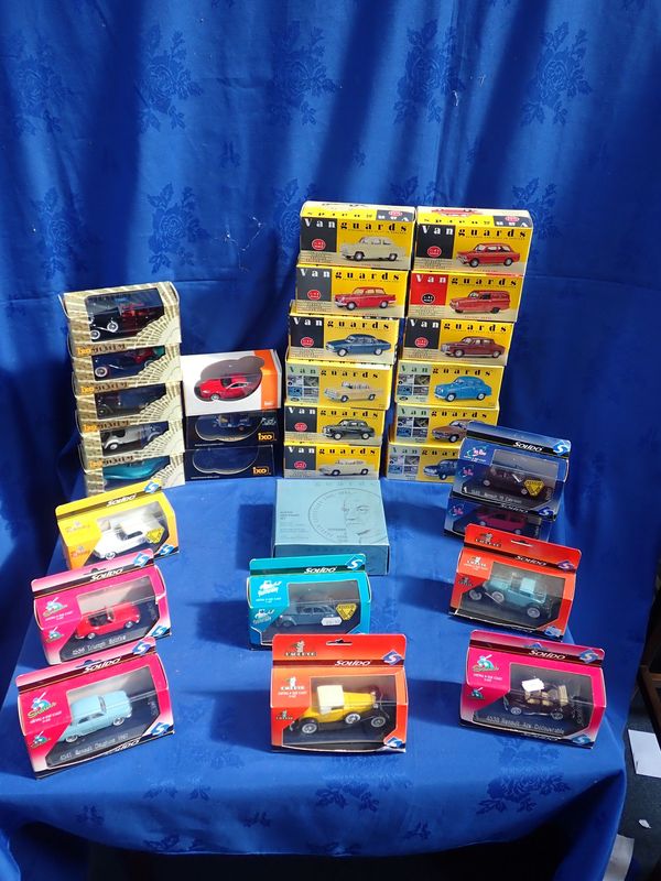 A COLLECTION OF CAR MODELS