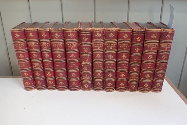 THACKERAY'S WORKS, PUBL. SMITH, ELDER & CO. 1875