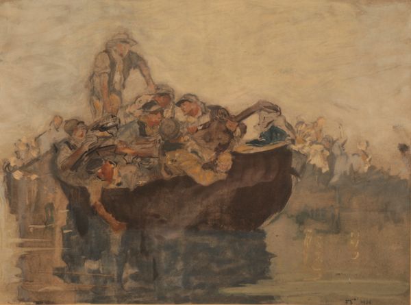 *FRANK BRANGWYN (1867-1956) 'The Water Boat Man'