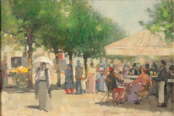ALEXANDER (ALEC) COUTTS FRASER (fl. 1893-1939)  'Parisian Boulevard Life'
