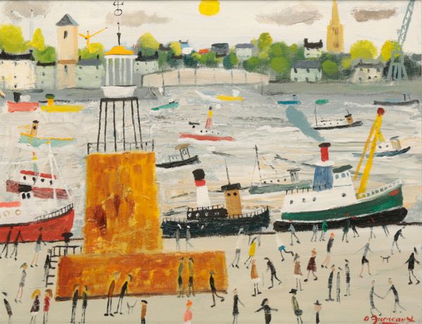 *ALAN FURNEAUX (B. 1953) 'Harbour Side, Bristol'