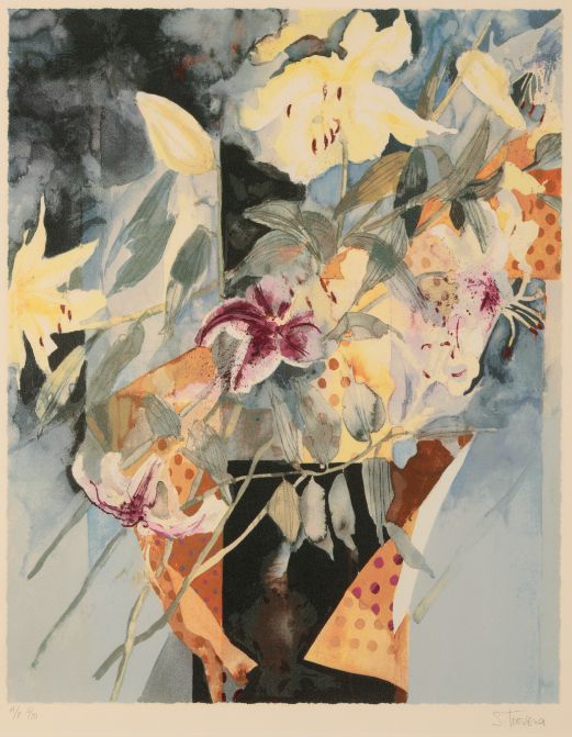 *SHIRLEY TREVENA (B. 1960) 'Lilies'