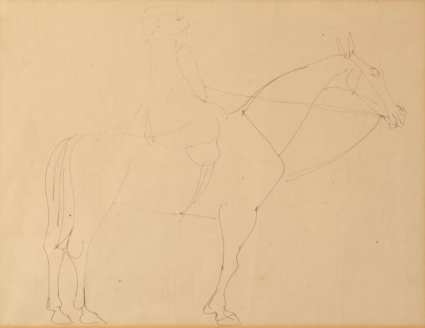 HENRI GAUDIER-BRZESKA (1891-1915) Horse and Rider