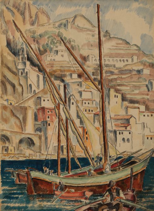 *ADRIAN ALLINSON (1890-1959) 'Off Capri'