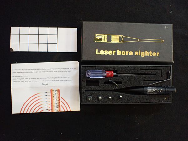 A  LASER BORE SIGHTER (BOXED)