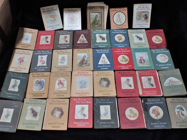 A COLLECTION OF BEATRIX POTTER BOOKS