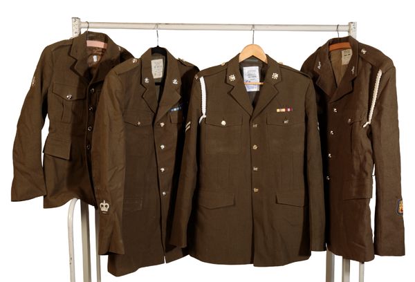 A ROYAL CORPS OF SIGNALS SERVICE DRESS JACKET,