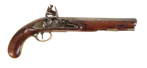 H. NOCK: A FLINTLOCK HOLSTER PISTOL