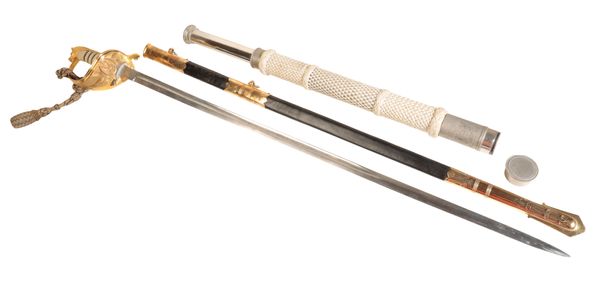 A PRESENTATION NAVAL OFFICER'S SWORD