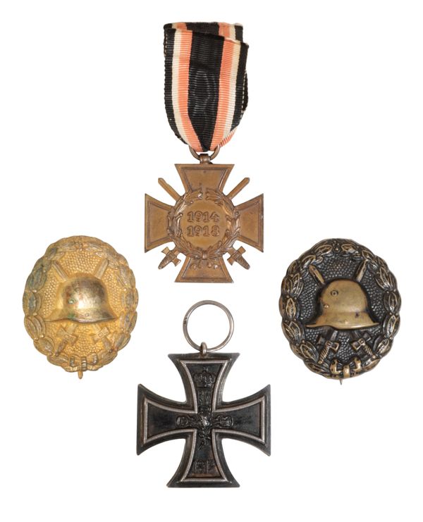 A COLLECTION OF IMPERIAL GERMAN AWARDS