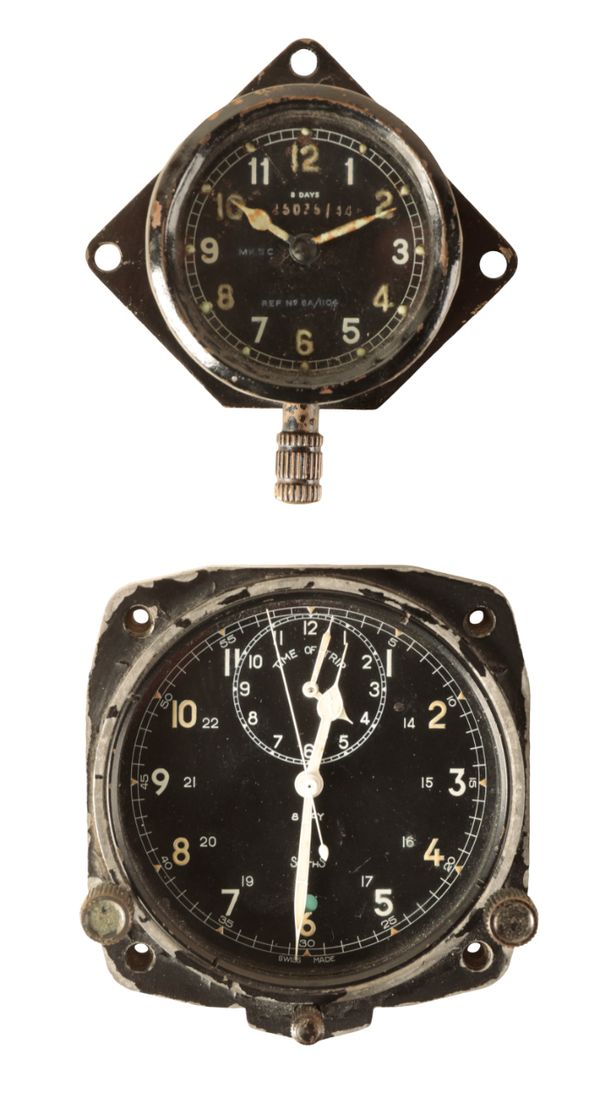 SMITHS: A MILITARY 8 DAY COCKPIT CLOCK