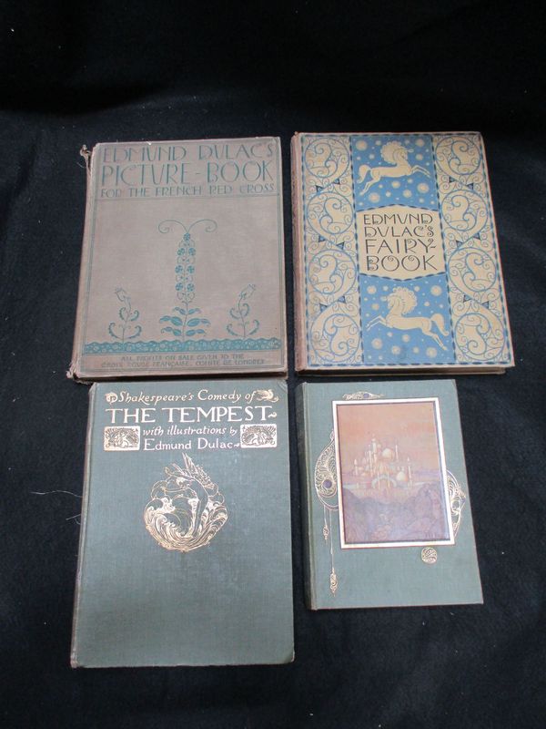 EDMUND DULAC: FOUR ILLUSTRATED BOOKS