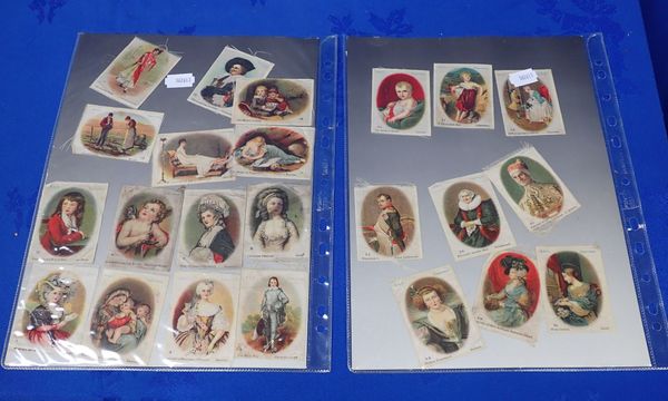 A COLLECTION OF SILK CIGARETTE CARDS