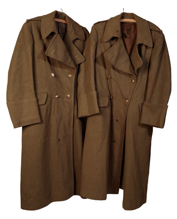 A  WWII PATTERN GREAT COAT