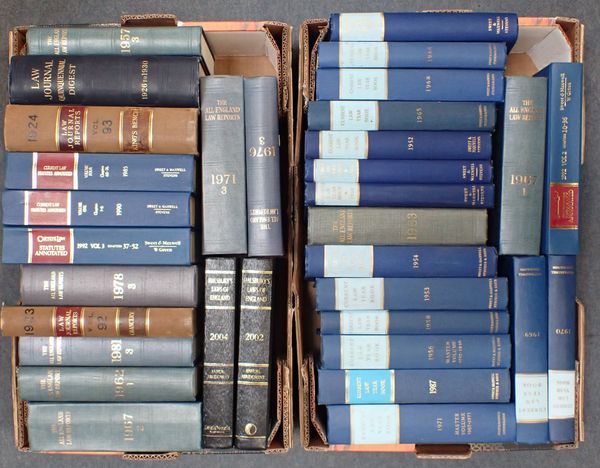 A COLLECTION OF 'CURRENT LAW' BOOKS