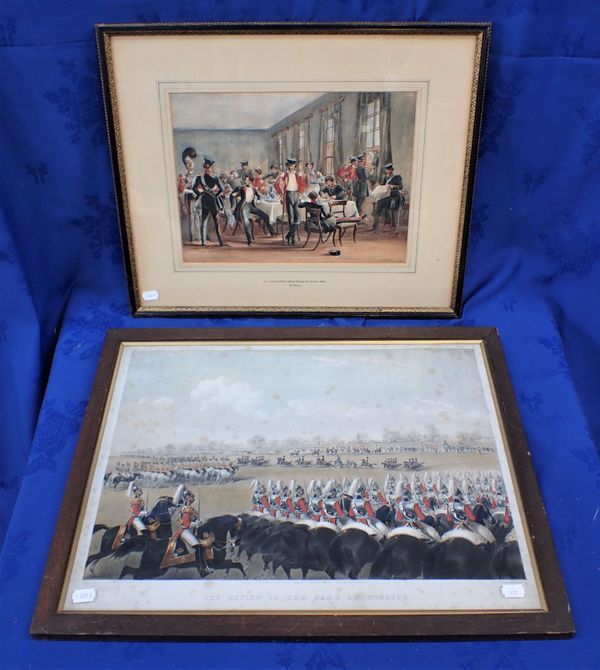 E. HULL, 1ST LIFE GUARDS' MESS ROOM, WINDSOR 1829