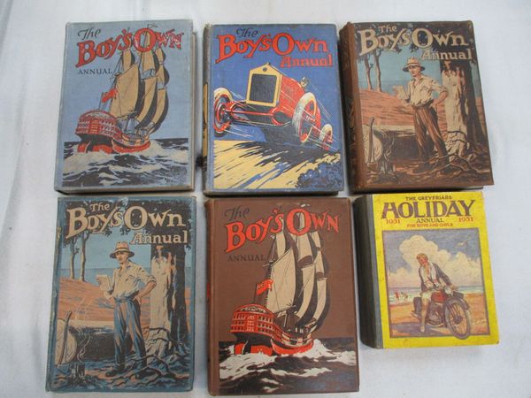 FIVE 'BOY'S OWN' ANNUALS 1926-29