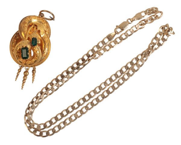 AN ETRUSCAN STYLE PENDANT