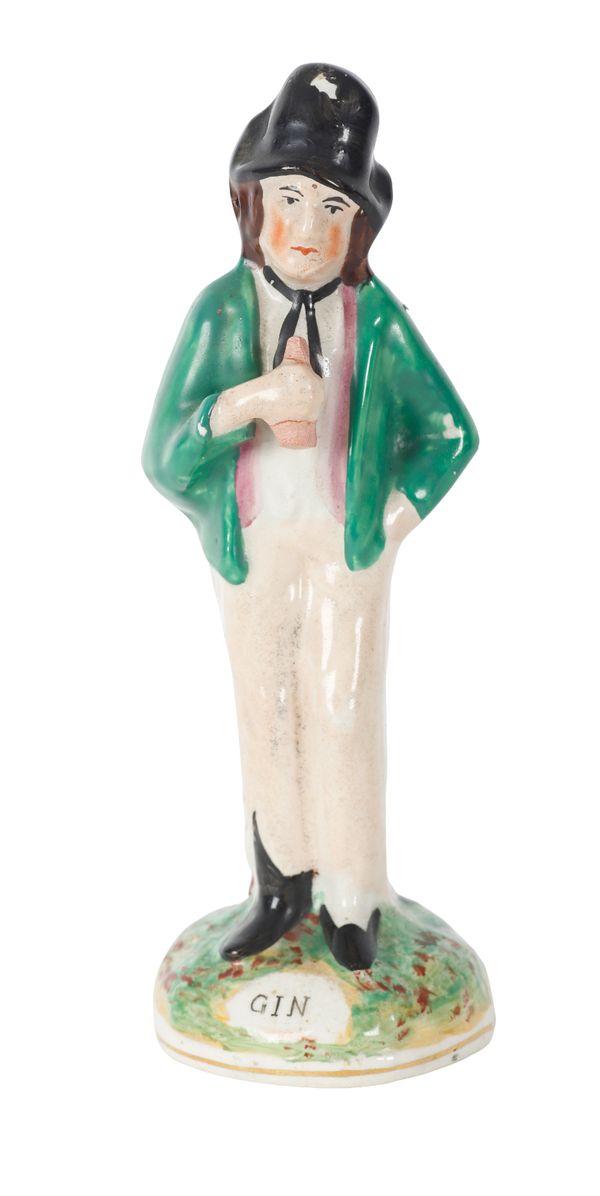 AN EARLY 19TH CENTURY THOMAS PARR TEMPERANCE FIGURE