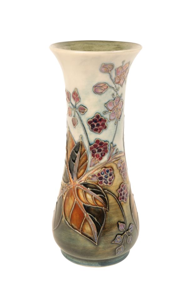 A MOORCROFT TUBE-LINED POTTERY VASE