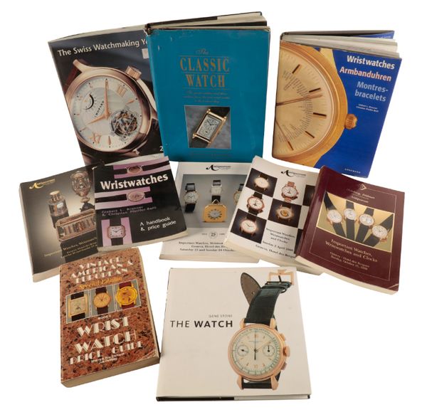 A QUANTITY OF VARIOUS WATCH BOOKS