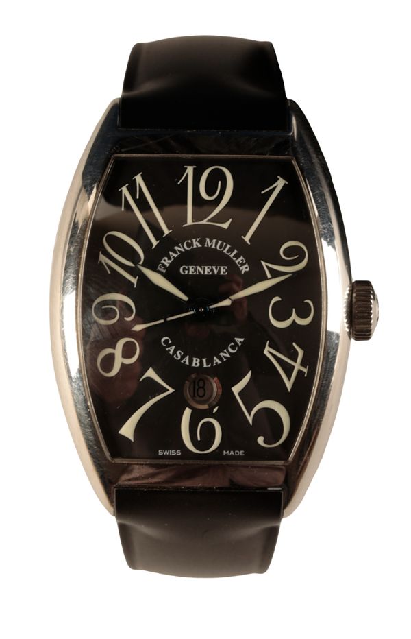 FRANCK MULLER CASABLANCA: A GENTLEMAN'S STAINLESS STEEL WRISTWATCH