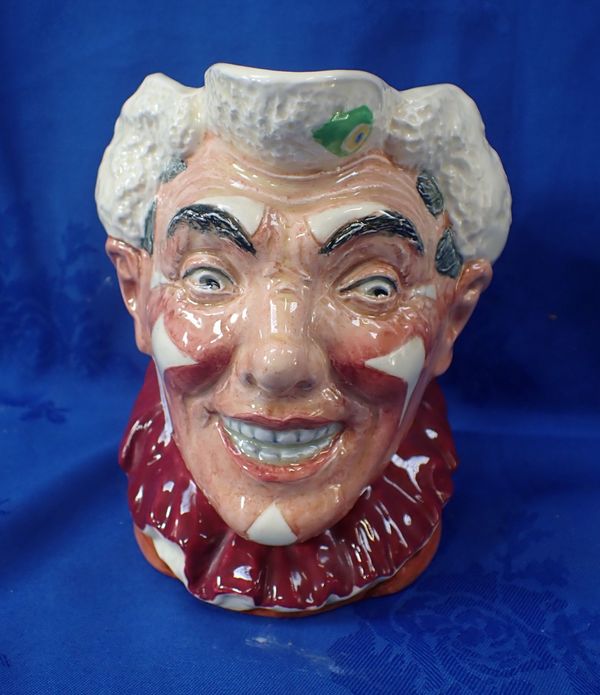 A ROYAL DOULTON 'CLOWN' JUG