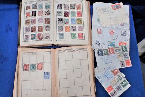 A COLLECTION OF 19TH CENTURY AND LATER STAMPS