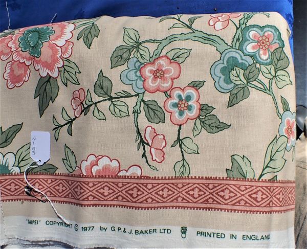 G.P. & J. BAKER LINEN FABRIC