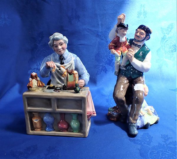 ROYAL DOULTON 'THE PUPPETMAKER' FIGURE