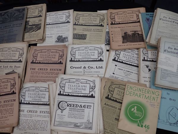 A COLLECTION OF 'THE TELEGRAPH AND TELEPHONE JOURNAL'