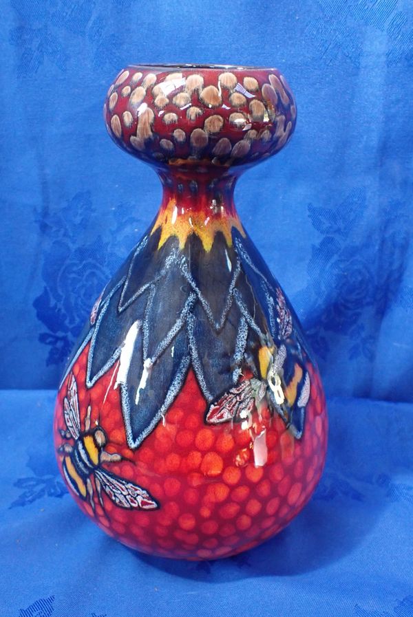 N. MASSAERLLA FOR POOLE POTTERY, A VASE