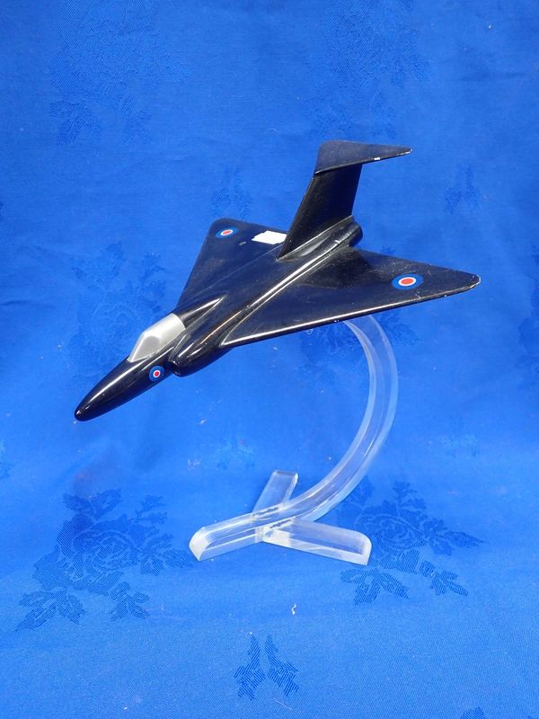 A MID 20TH CENTURY GLOSTER JAVELIN DESK MODEL