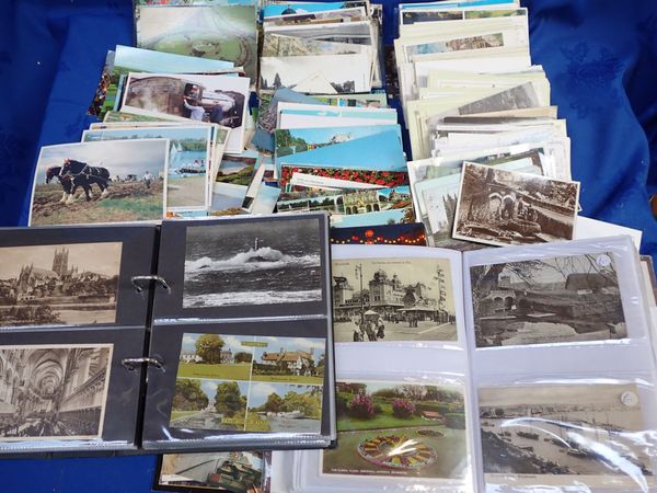 A COLLECTION OF POSTCARDS, SOME WEYMOUTH