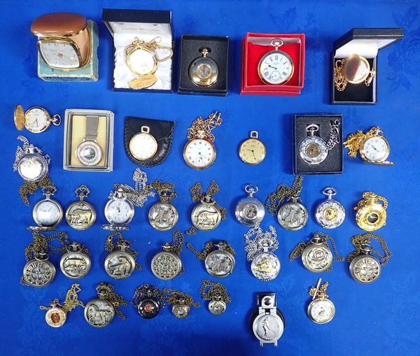 A QUANTITY OF VARIOUS POCKET WATCHES