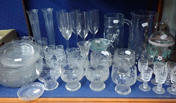 SIX WATERFORD LIQUEUR GLASSES