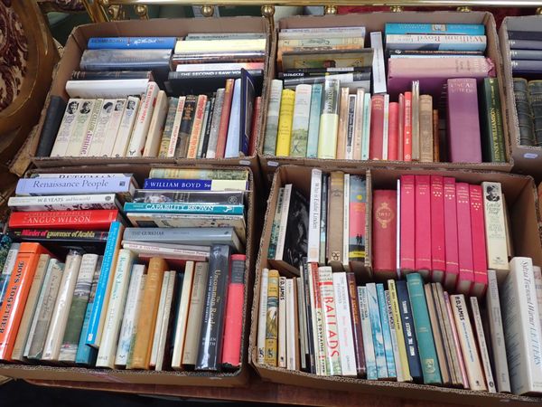 A LARGE QUANTITY OF MISCELLANEOUS BOOKS