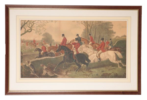 AFTER JOHN FREDERICK HERRING SNR (1795-1865) A set of four hunting prints