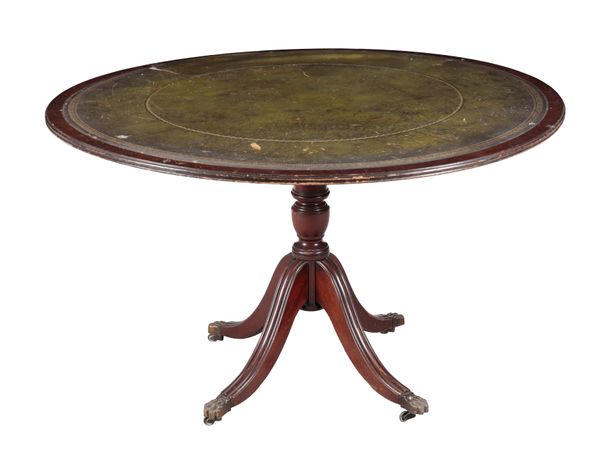 A REGENCY STYLE CENTRE TABLE