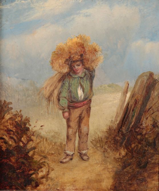 CONTINETAL SCHOOL, A young man bringing in the harvest