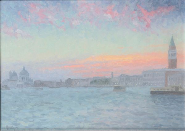 *JULIAN HALSBY (B. 1948) 'Sunset, Venice, 2013'