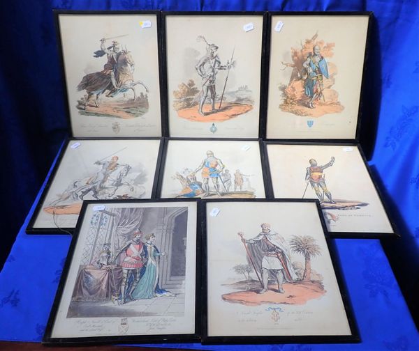 A SERIES OF COLNAGHI PUBLISHED PRINTS, BY ATKINSON