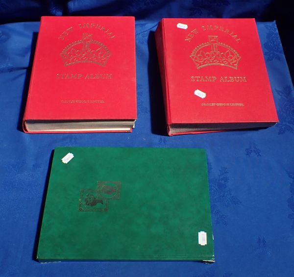 A NEW IMPERIAL STAMP ALBUM VOLS I & II