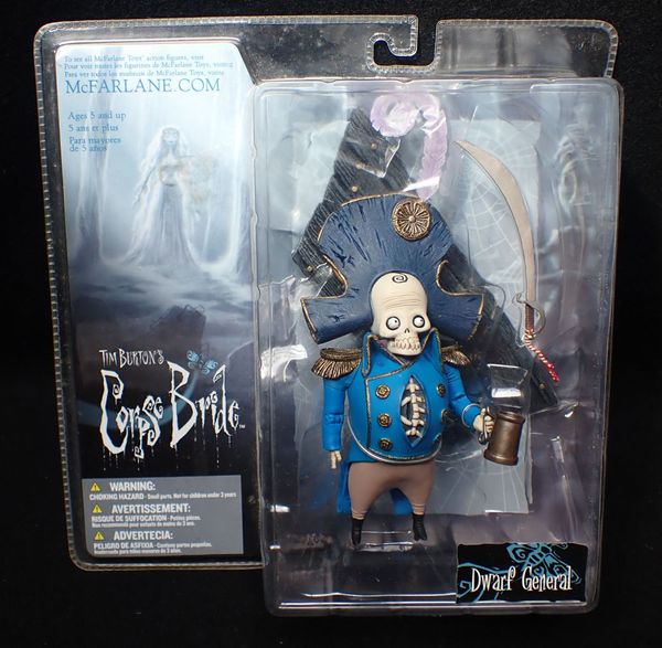 McFARLANE TOYS: A 'DWARF GENERAL' FIGURE FROM TIM BURTON'S 'THE CORPSE BRIDE'