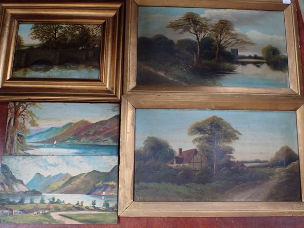 A PAIR OF VICTORIAN LANDSCAPES